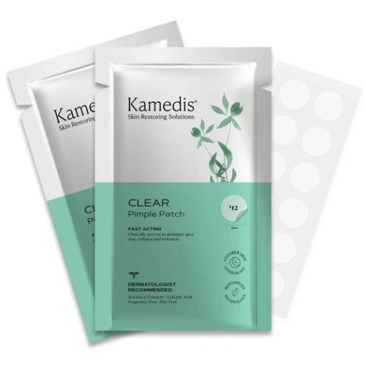 Clear pimple patch