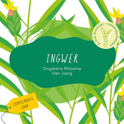 Ingwer Etikett